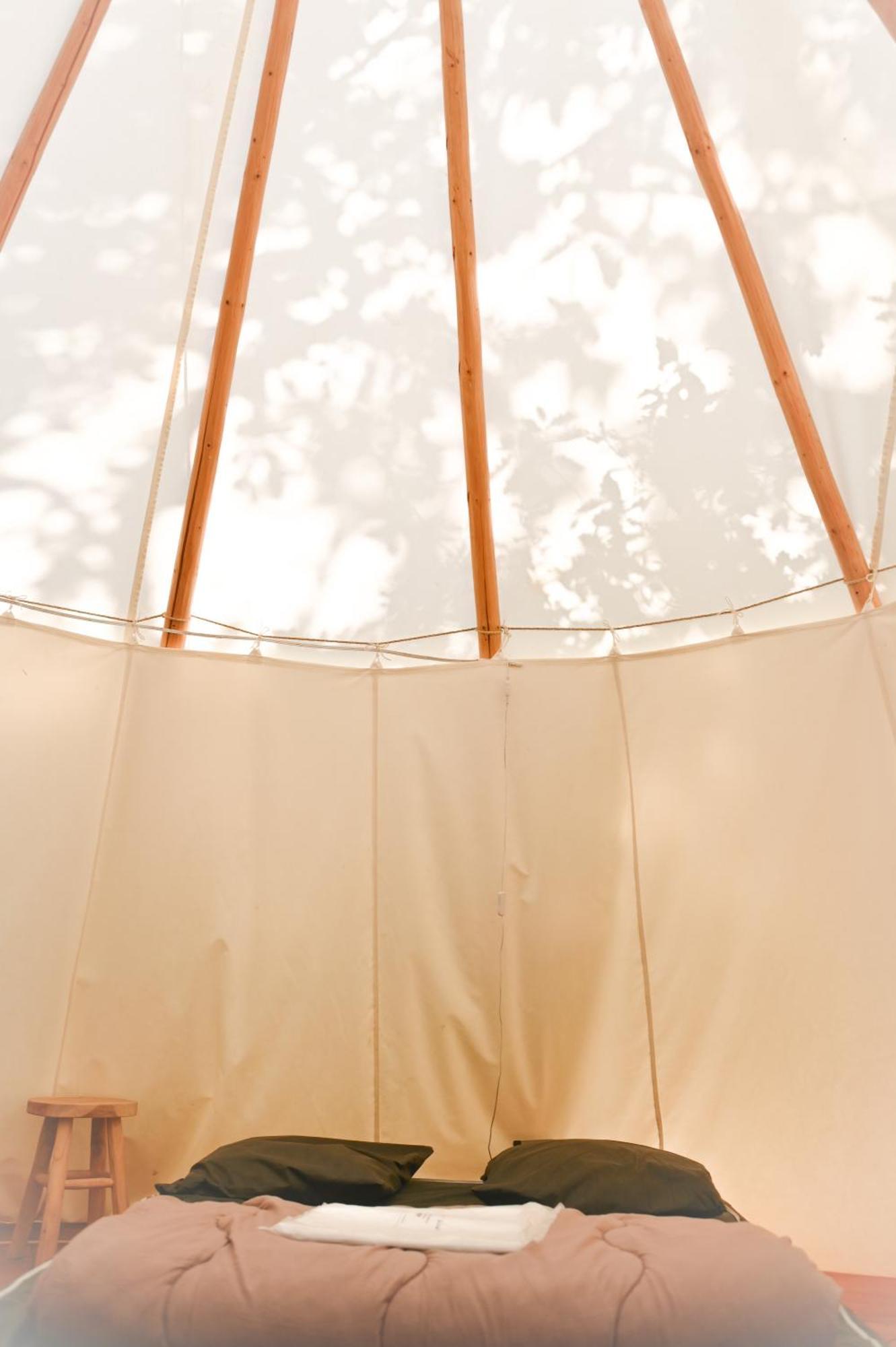 Camping Le Colorado Rustrel Exterior foto