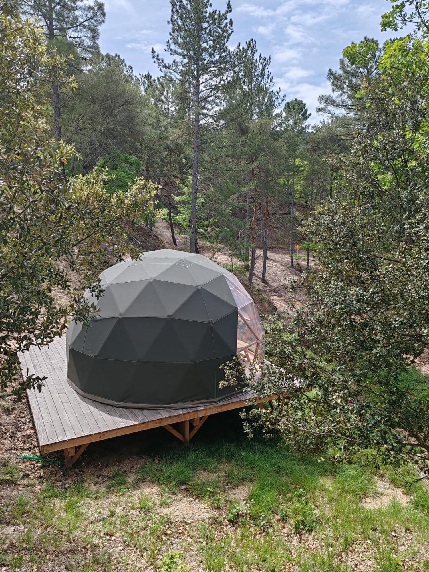 Camping Le Colorado Rustrel Exterior foto
